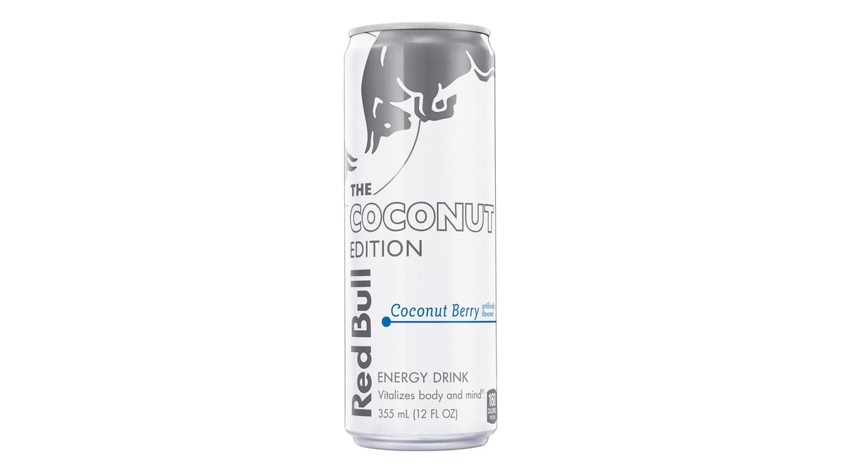 Red Bull Coconut Edition Berry Energy Drink Can (12 oz)