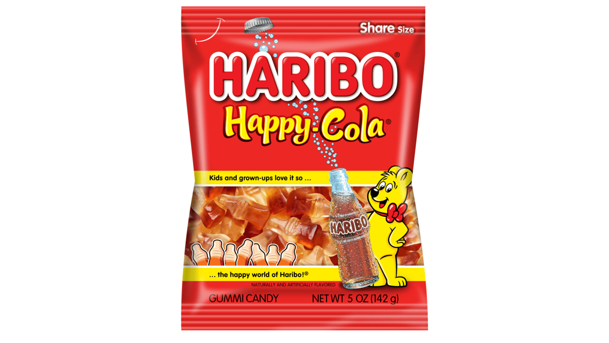 Haribo Happy Cola Gummi Candy (5 oz)