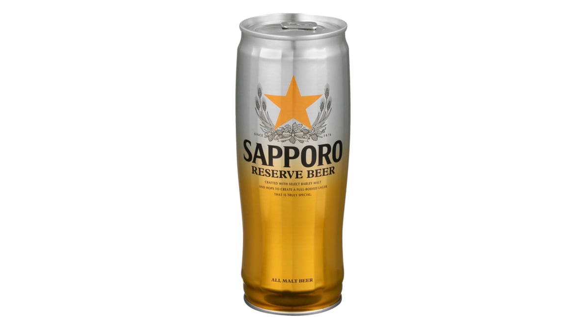 Sapporo Reserve Lager Can (22 oz)