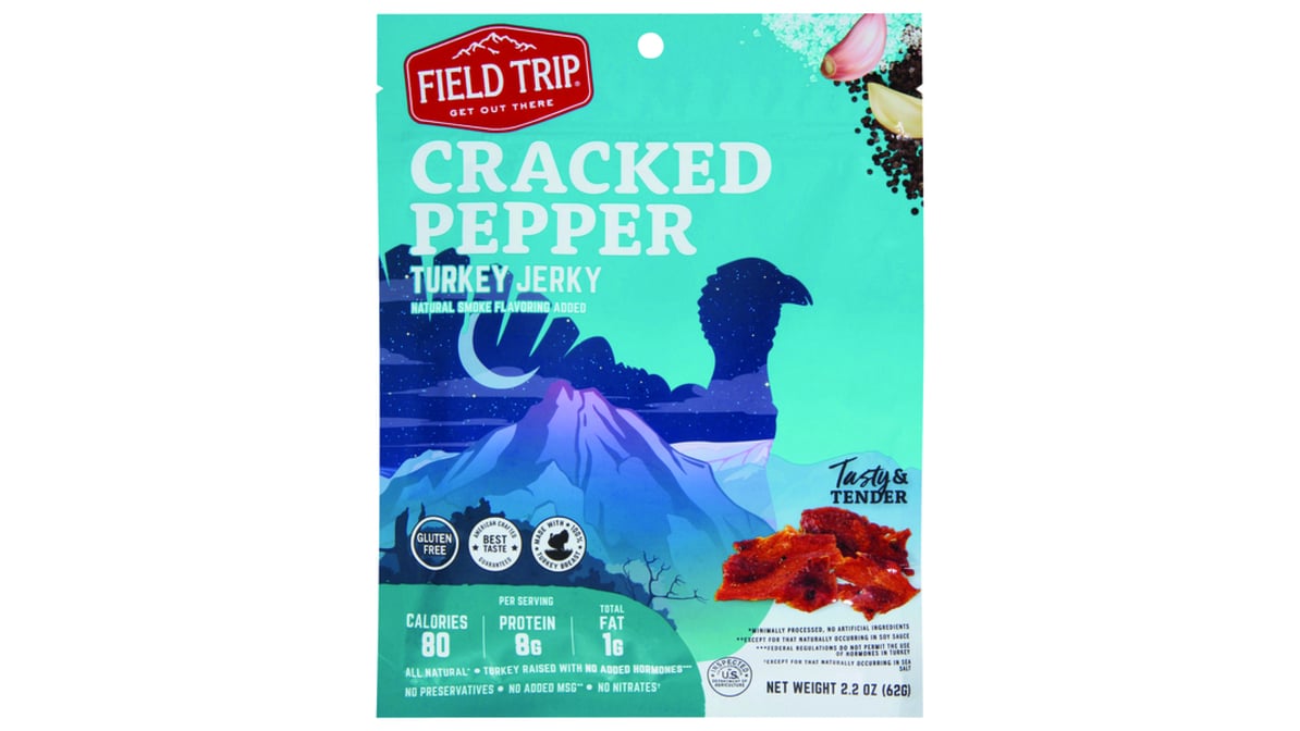 Field Trip All Natural Turkey Jerky Cracked Pepper (2.2 oz)