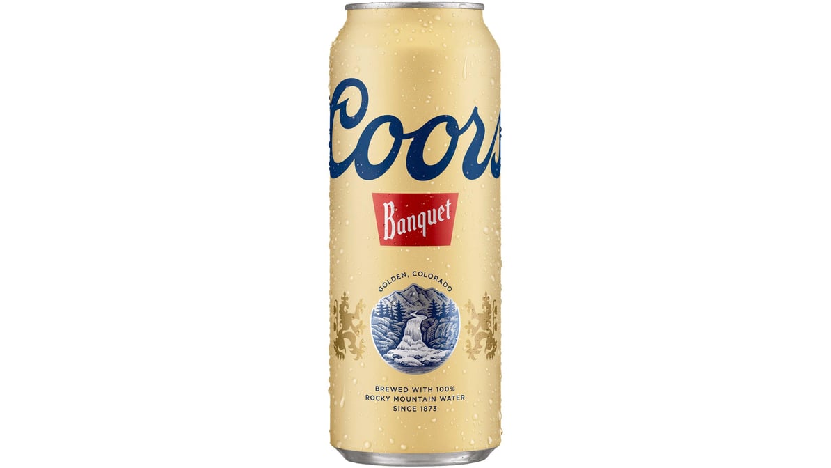 Coors Banquet Lager Beer (24 oz)