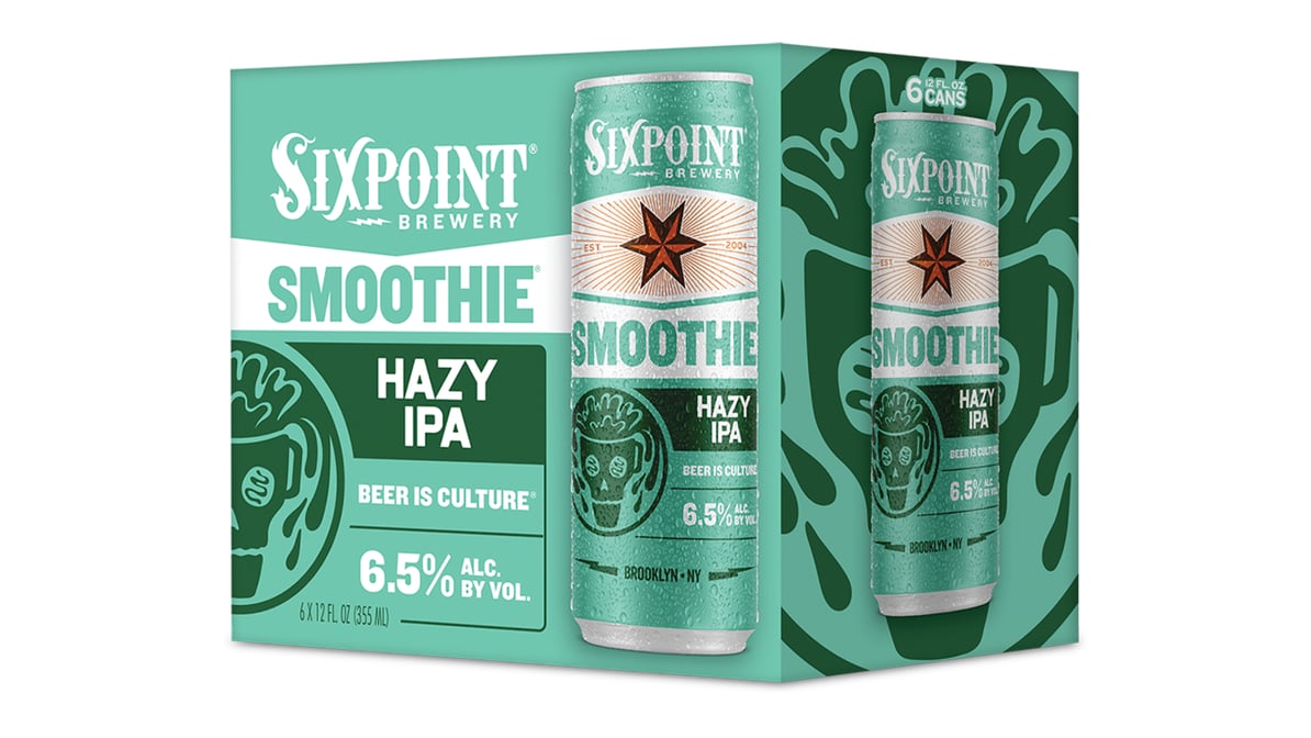 Sixpoint Hazy IPA Cans (16 oz x 6 ct)