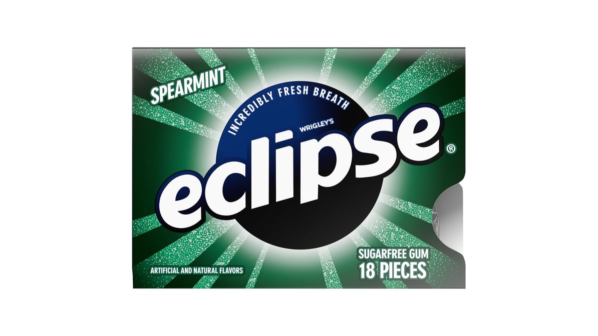 Eclipse Spearmint Sugar Free Gums (18 ct)