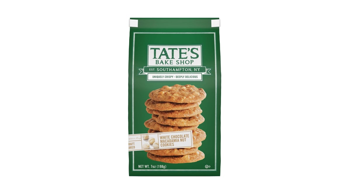 Tate's Bake Shop White Chocolate Macadamia Nut Chip Cookies (7 oz)