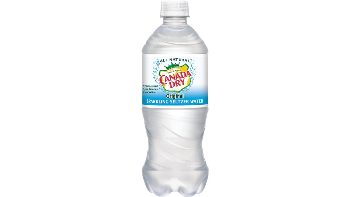 Canada Dry Original Seltzer Bottle (20 oz)