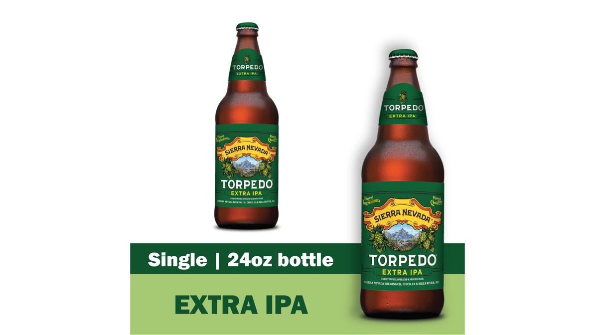 Sierra Nevada Brewing Co Torpedo Extra IPA Bottle (24 oz)