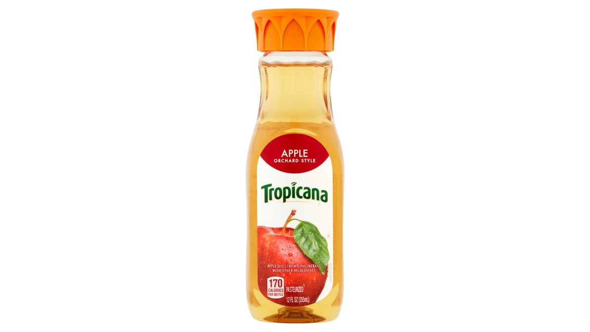 Tropicana Orchard Style Apple Juice (12 oz)