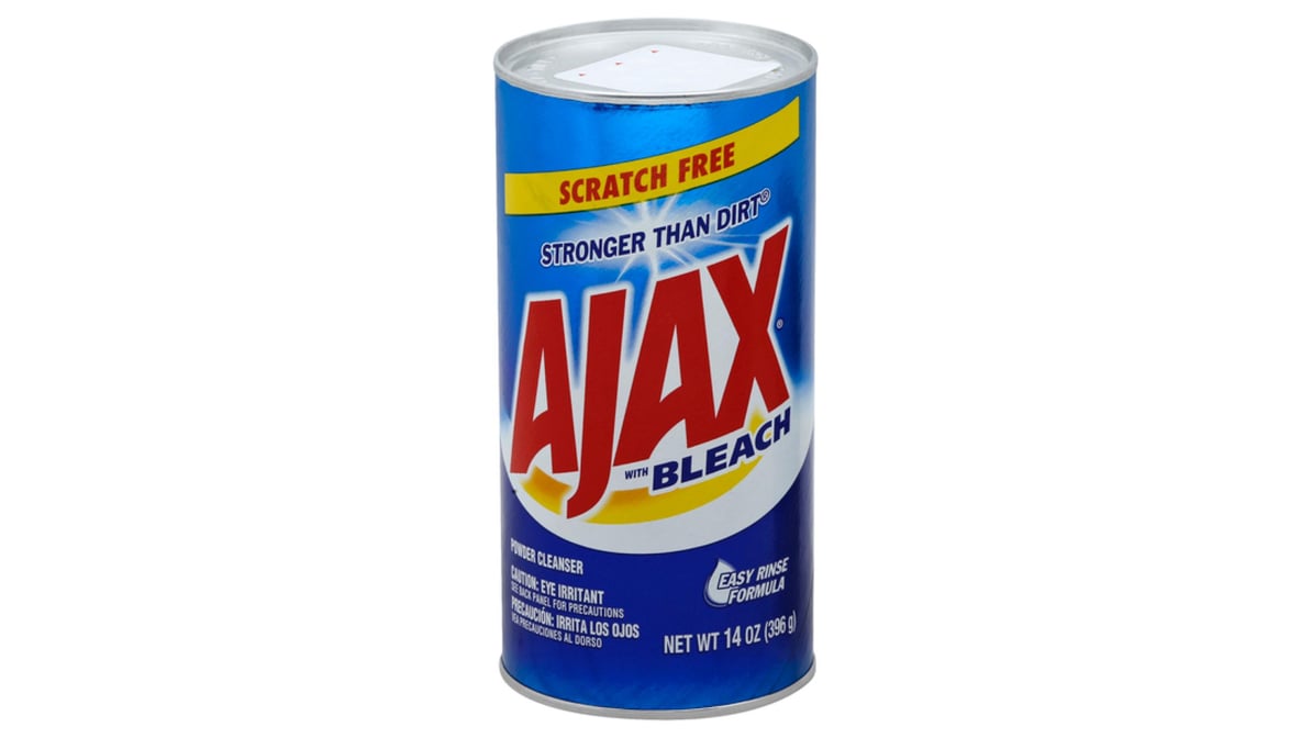Ajax Powder Scratch Free Cleanser with Bleach (14 oz)