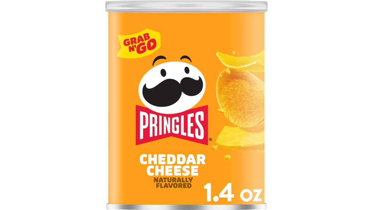 Pringles Potato Crisps Chips Cheddar Cheese Grab N' Go (1.4 oz)