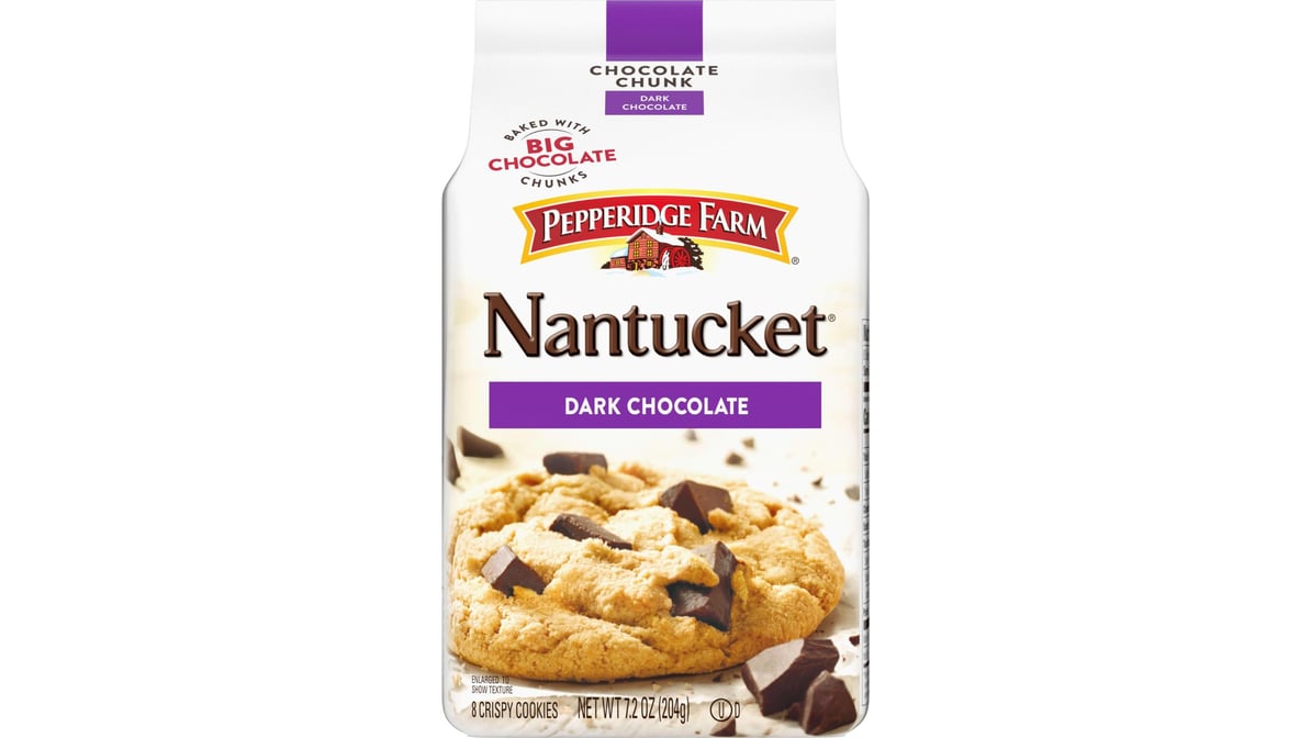Pepperidge Farm Nantucket Chunk Cookies Dark Chocolate (7.2 oz)