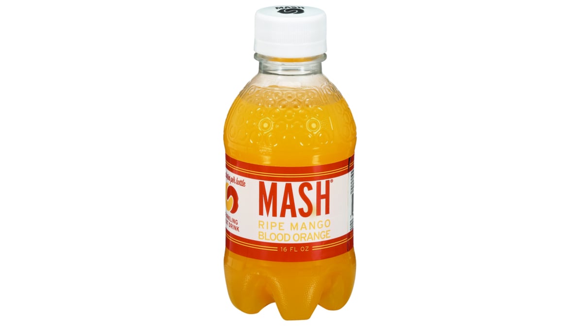 Mash Sparkling Water Ripe Mango Blood Orange (20 oz)