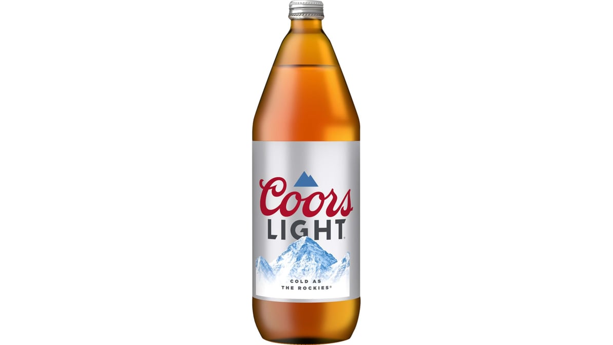 Coors Light American Light Lager Bottle (40 oz)