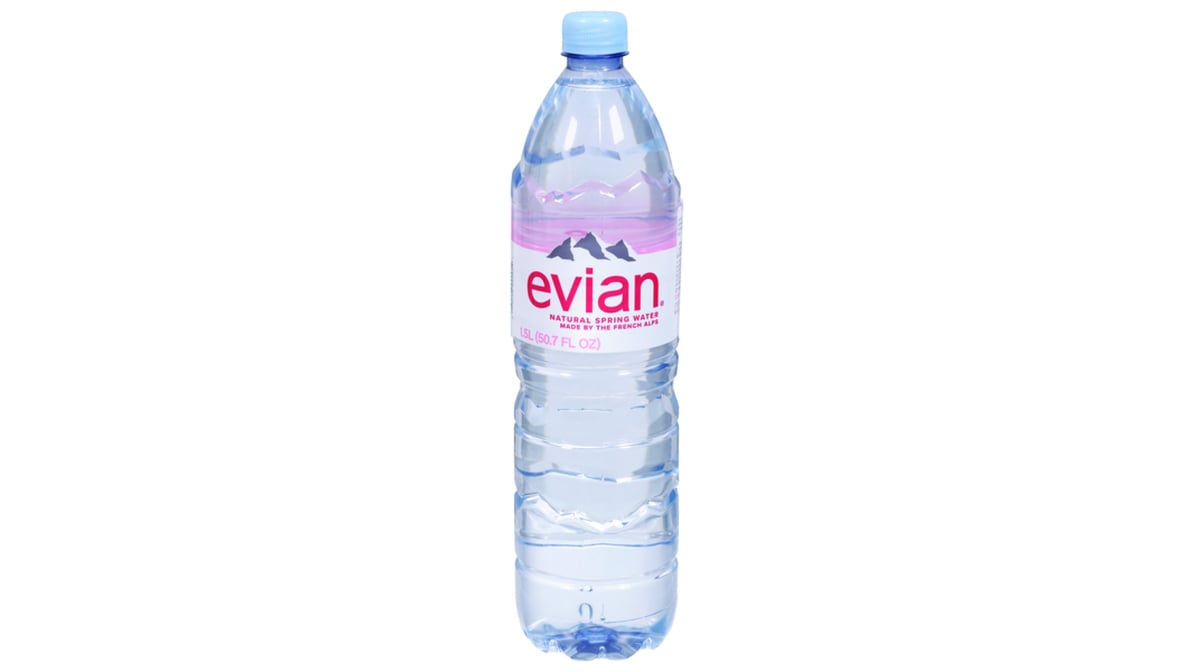 Evian Natural Spring Water (1.5 L)