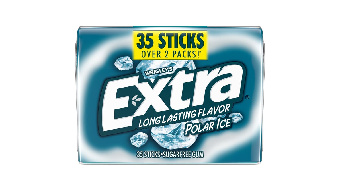 Extra Mega Pack Polar Ice Gum (35 ct)