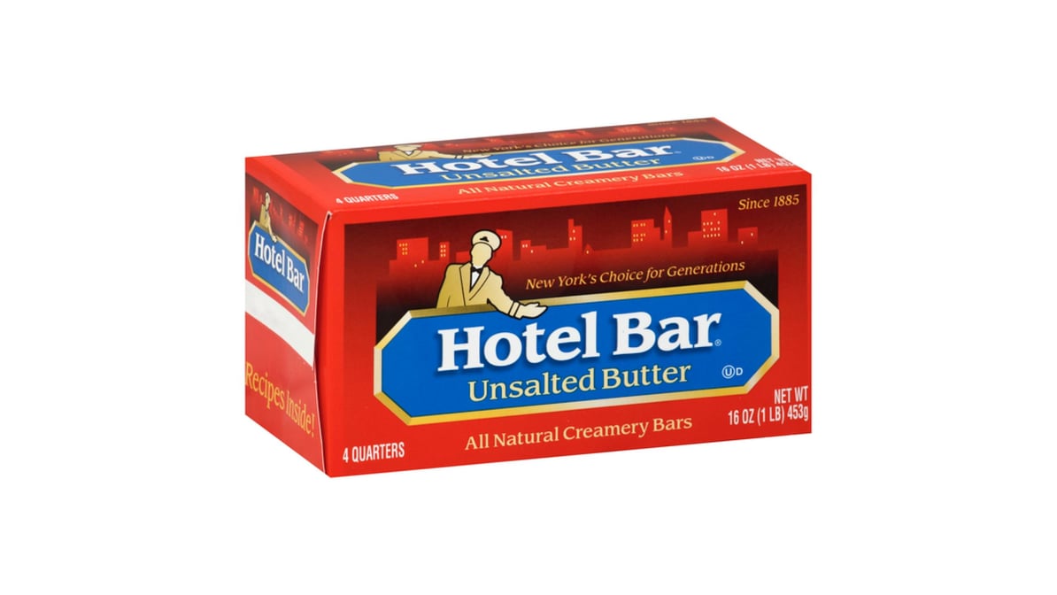 Hotel Bar Butter Unsalted (16 oz)