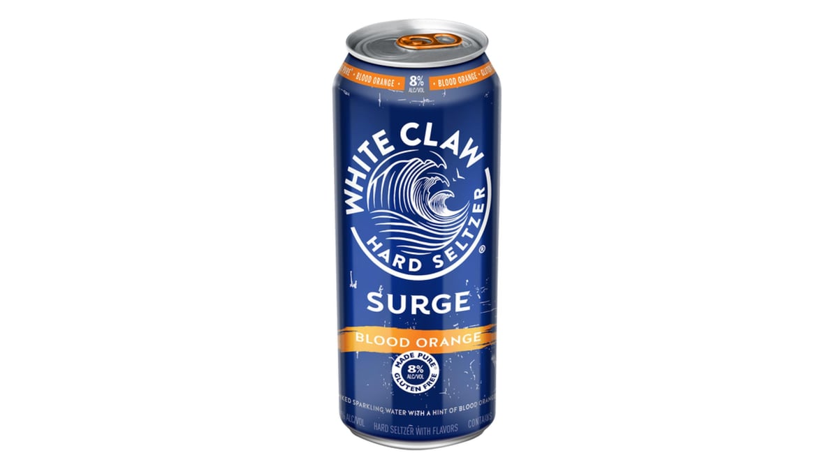 White Claw Hard Seltzer Surge Blood Orange Can (16 oz)