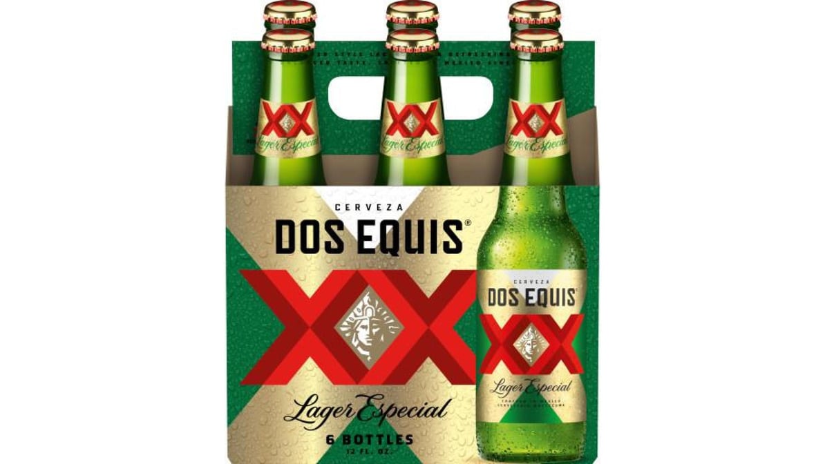 Dos Equis Especial Lager Bottles (12 oz x 6 ct)