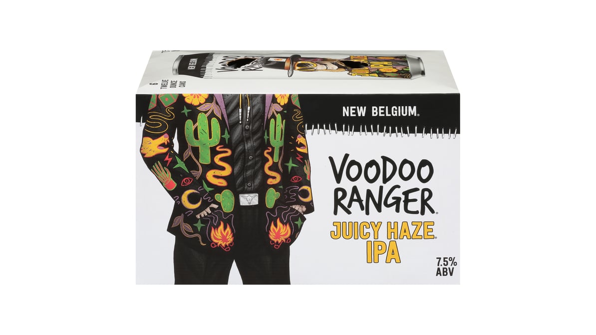 Voodoo Ranger Juicy Haze IPA Cans (12 oz x 6 ct)