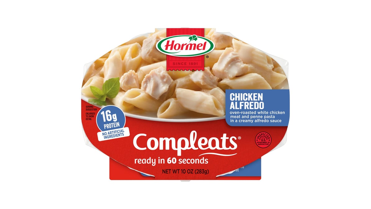 Hormel Compleats Chicken Alfredo Tray (10 oz)