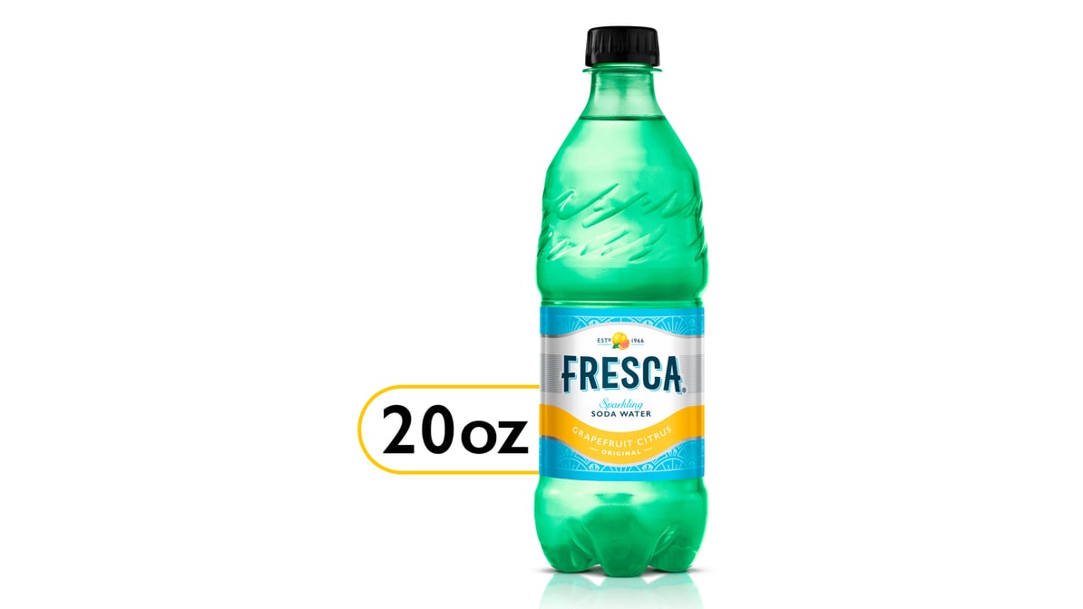 Fresca Grapefruit Citrus Sparkling Soda Water (20 oz)