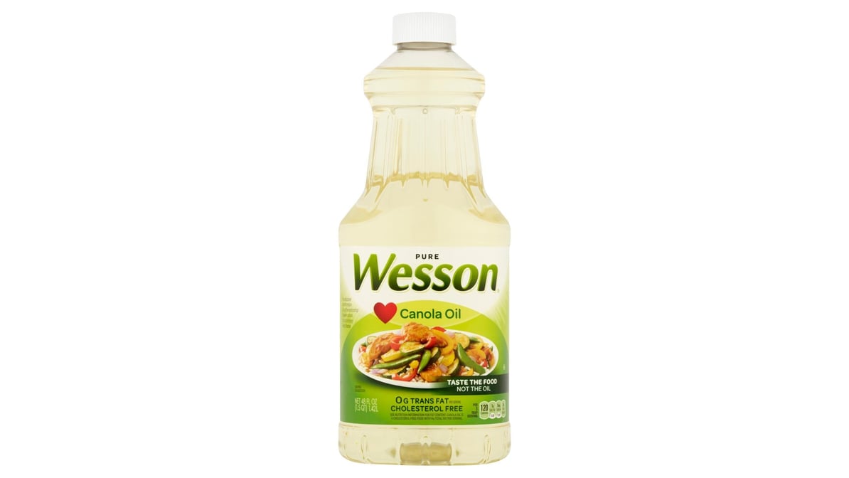 Wesson Pure Canola Oil (48 oz)