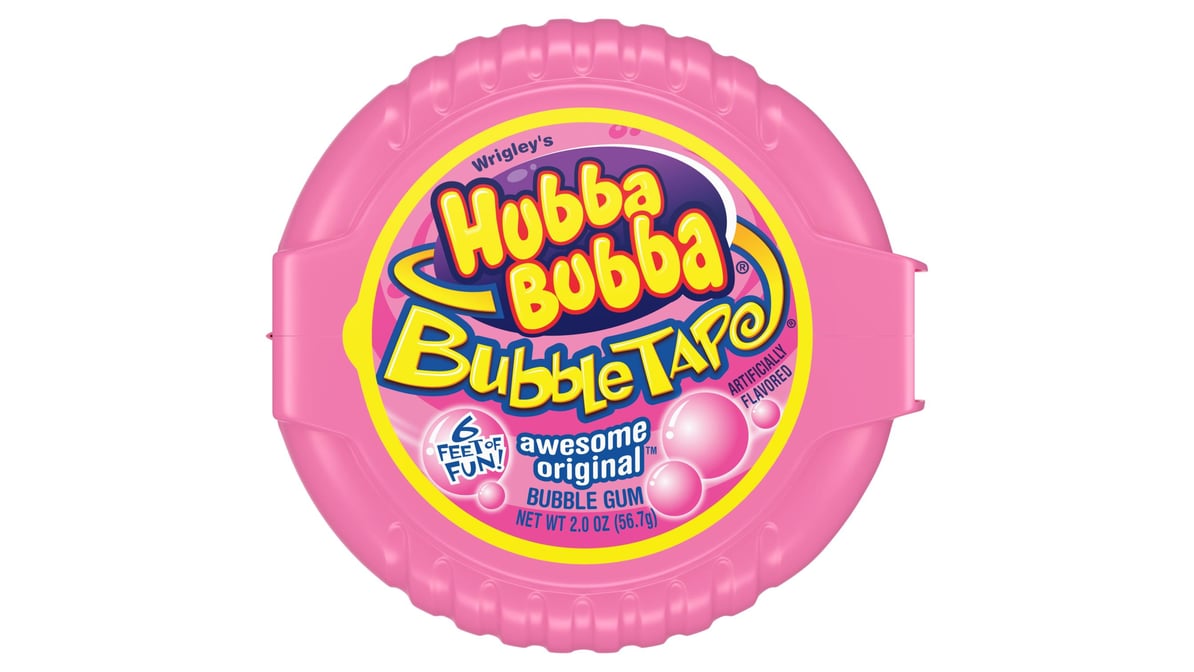 Hubba Bubba Bubble Tape Awesome Original Bubble Gum (2 oz)