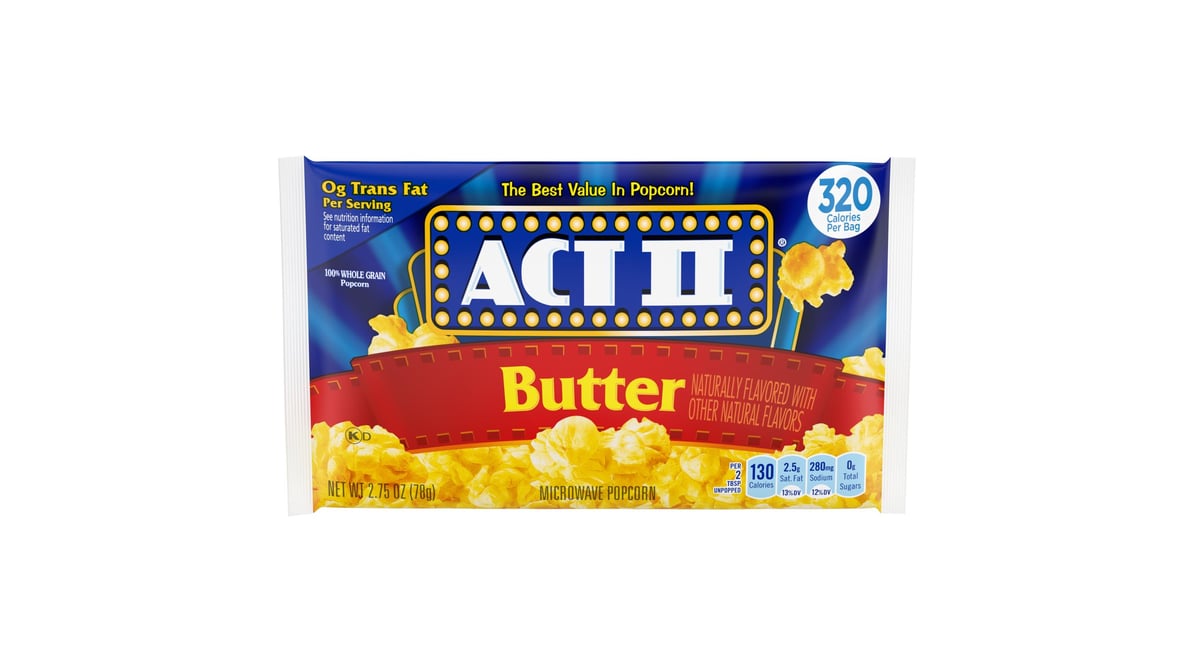 Act II Microwave Popcorn Butter (2.75 oz)