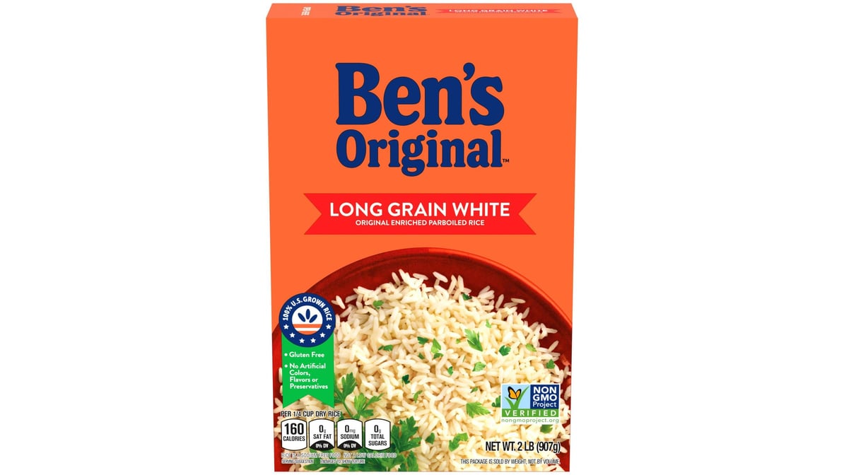 Ben's Original Parboiled Long Grain White Rice (2 lb)
