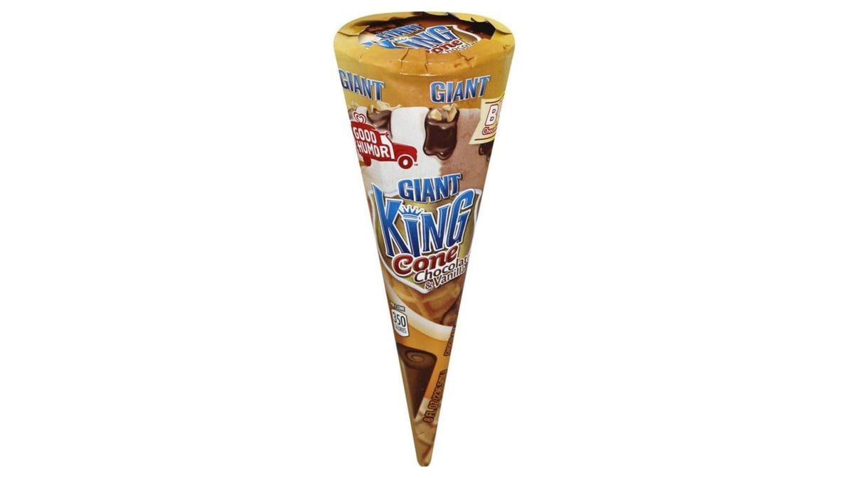Good Humor Chocolate & Vanilla Giant King Cone (8 oz)
