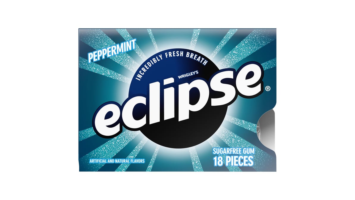 Eclipse Peppermint Sugar Free Gums (18 ct)