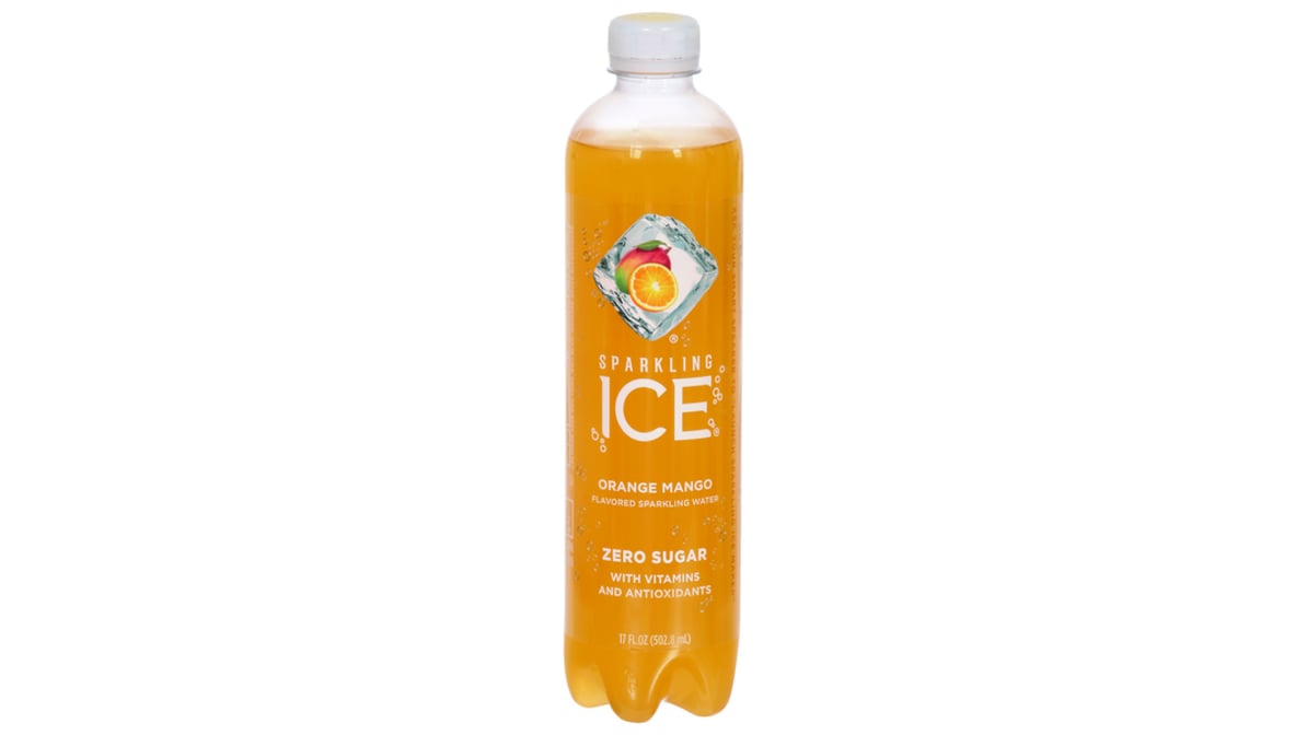 Sparkling Ice Orange Mango Sparkling Water Bottle (17 oz)