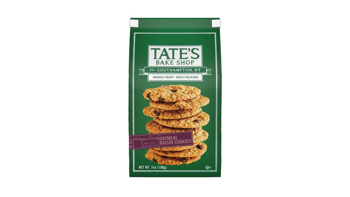 Tate's Bake Shop Oatmeal Raisin Cookies (7 oz)