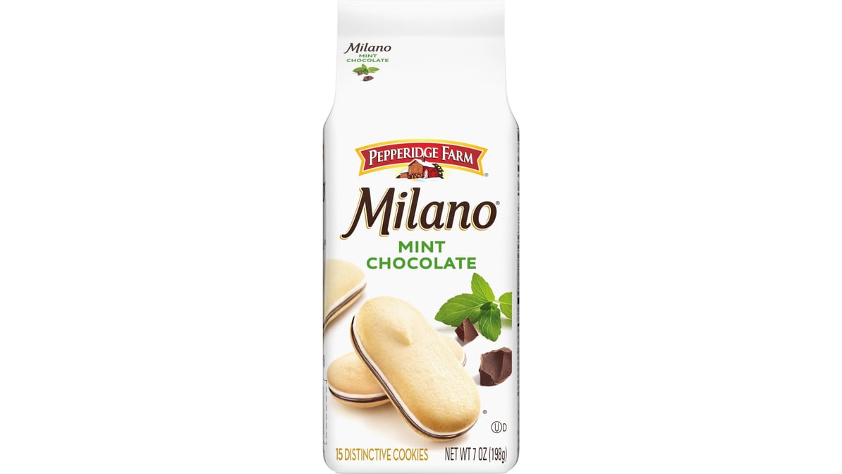 Pepperidge Farms Milano Mint Chocolate Cookies (7 oz)