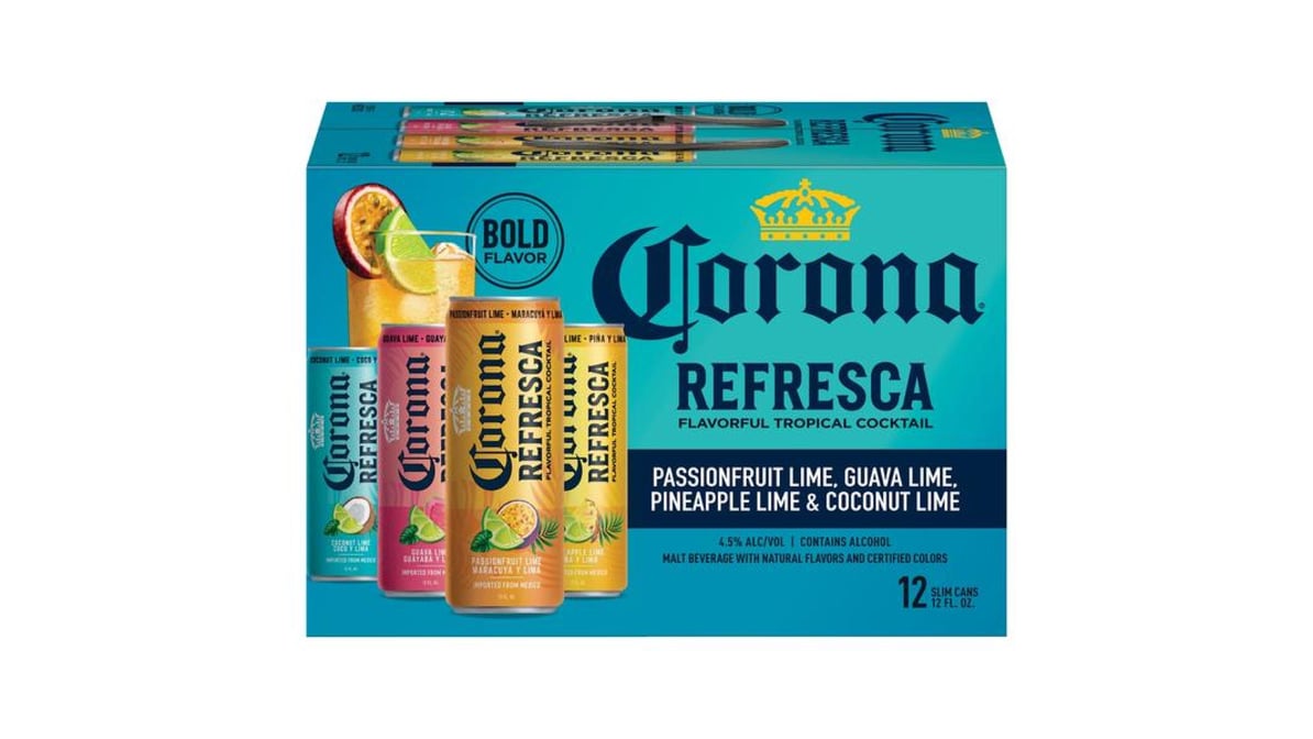 Corona Refresca Hard Seltzer Variety Pack (12 oz x 12 ct)