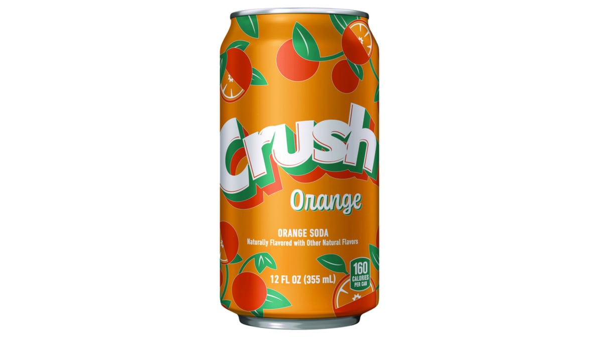 Crush Orange Soda Can (12 oz)
