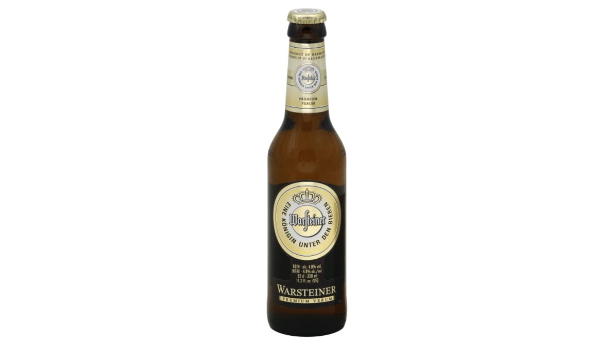 Warsteiner Lager Premium Verum Bottle (11.2 oz)
