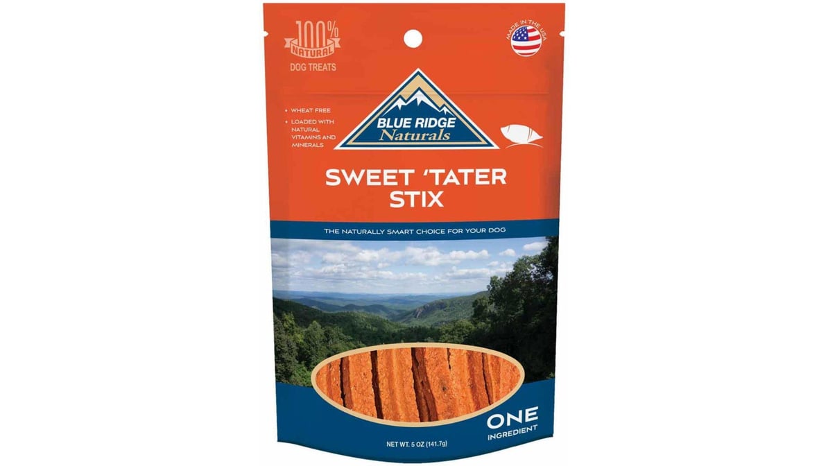 Blue Ridge Sweet Tater Stix Dog Biscuits (5 oz)
