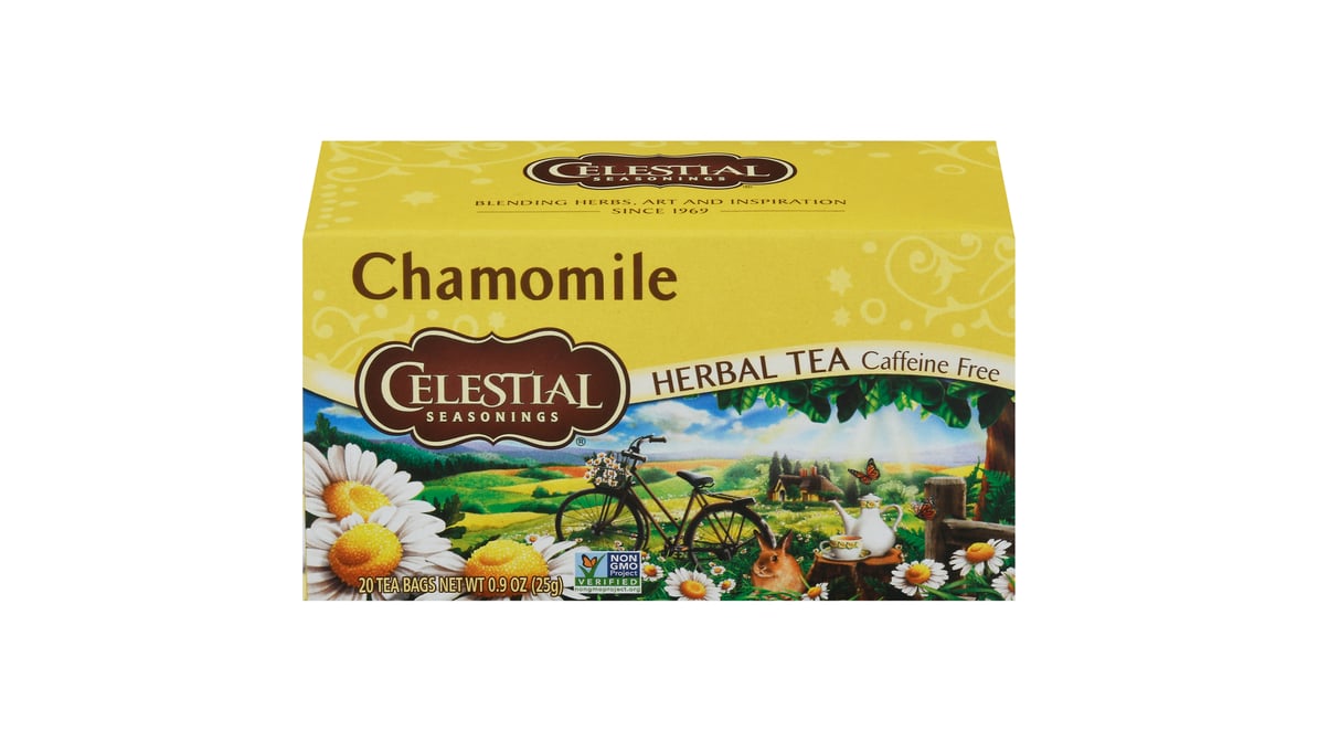 Celestial Seasonings Chamomile Herbal Tea Bags (20 ct)