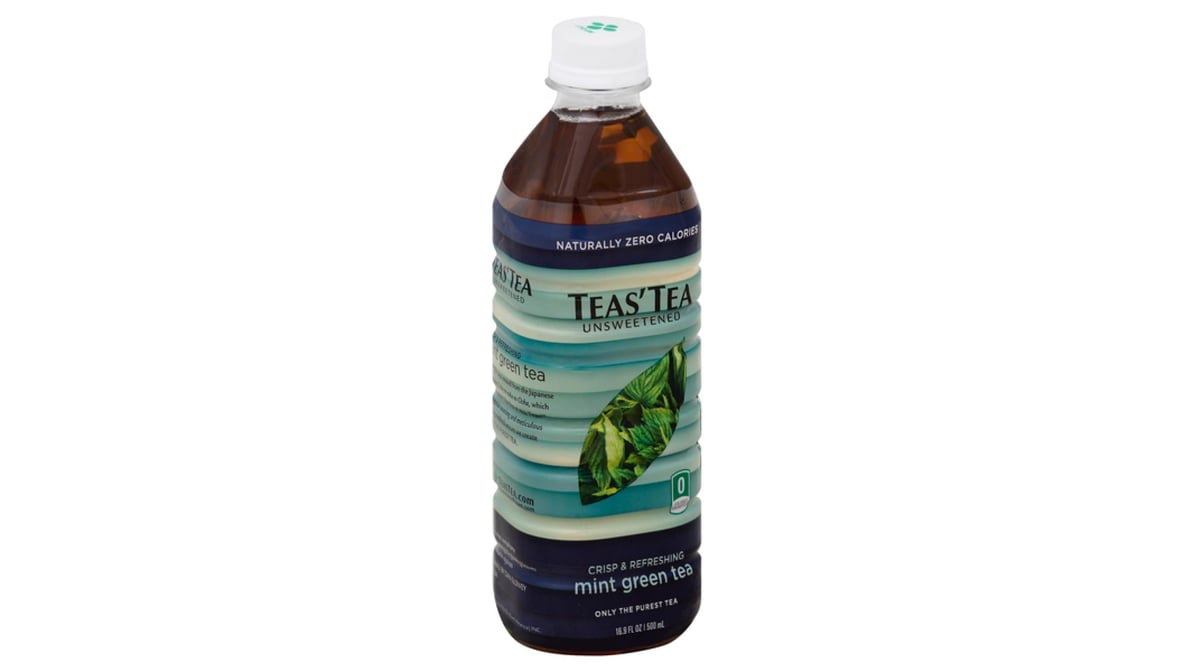 Teas' Tea Green Iced Tea Mint Unsweetened (16.9 oz)