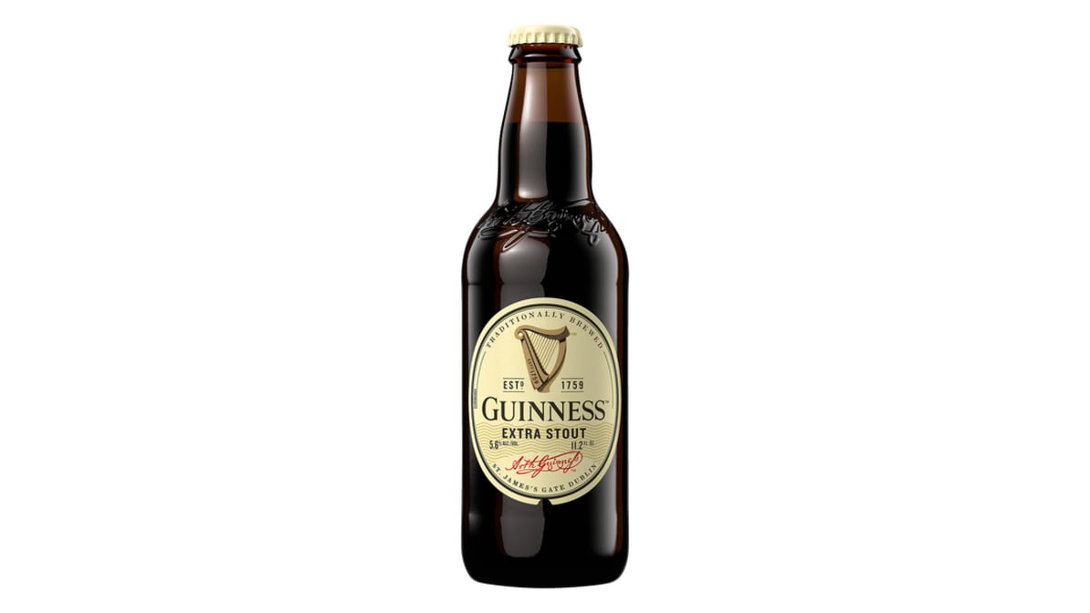 Guinness Extra Stout Beer Bottle (11.2 oz)