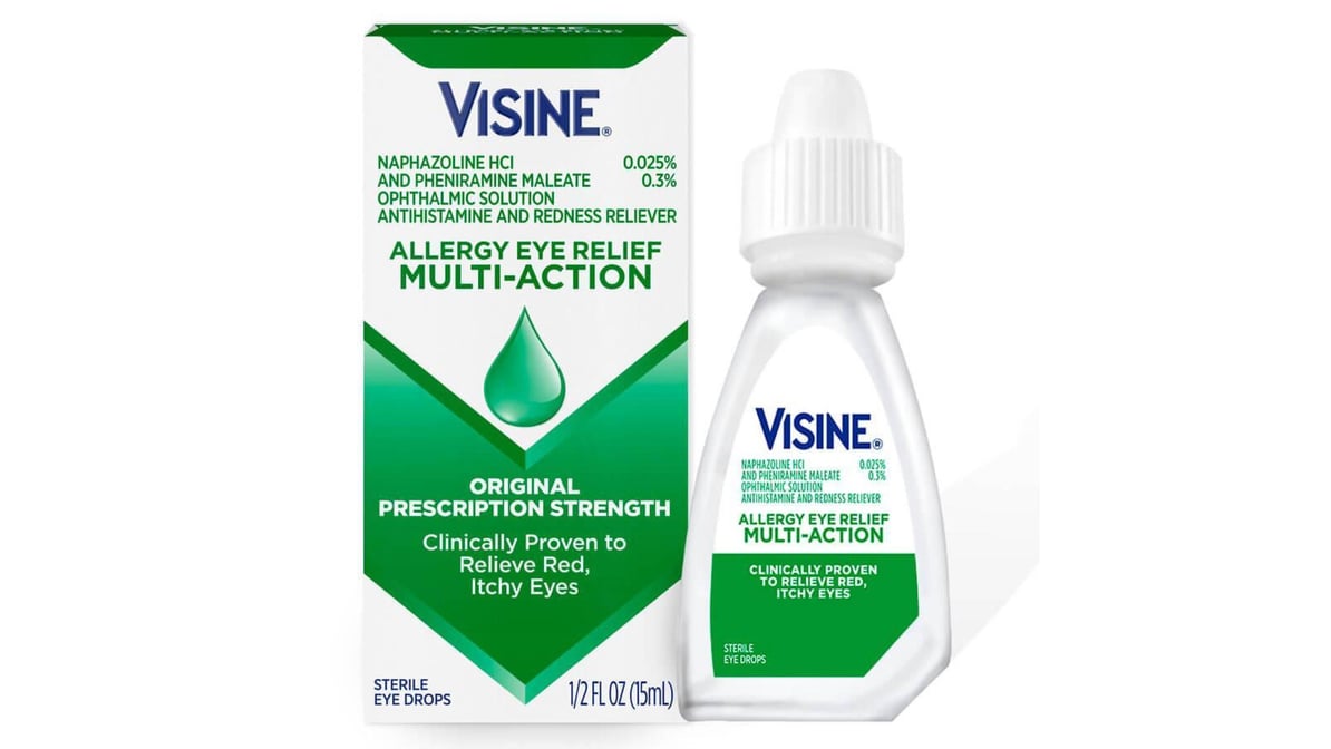 Visine Advanced Redness + Irritation Relief Eye Drop (0.28 oz)