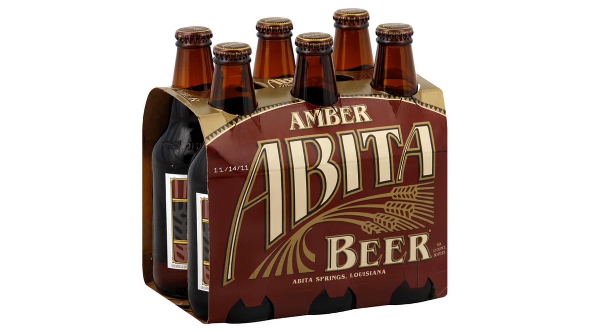 Abita Brewing Co. Amber Lager Bottles (12 oz x 6 ct)