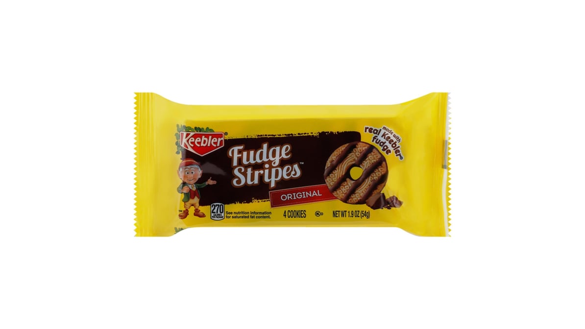 Keebler Original Fudge Striped Cookies (4 ct)