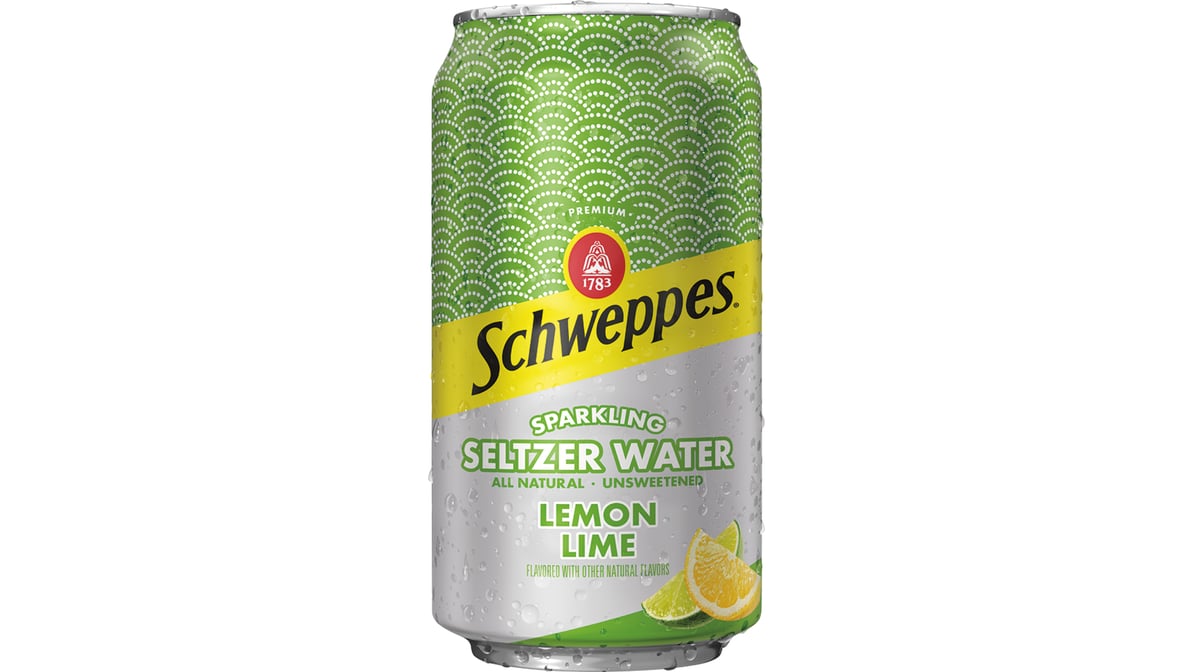 Schweppes Lemon Lime Ginger Ale Can (12 oz)