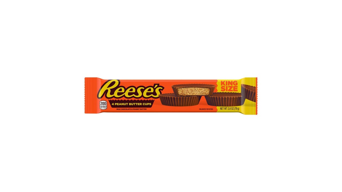 Reese's Milk Chocolate King Size Peanut Butter Cups (2.8 oz)
