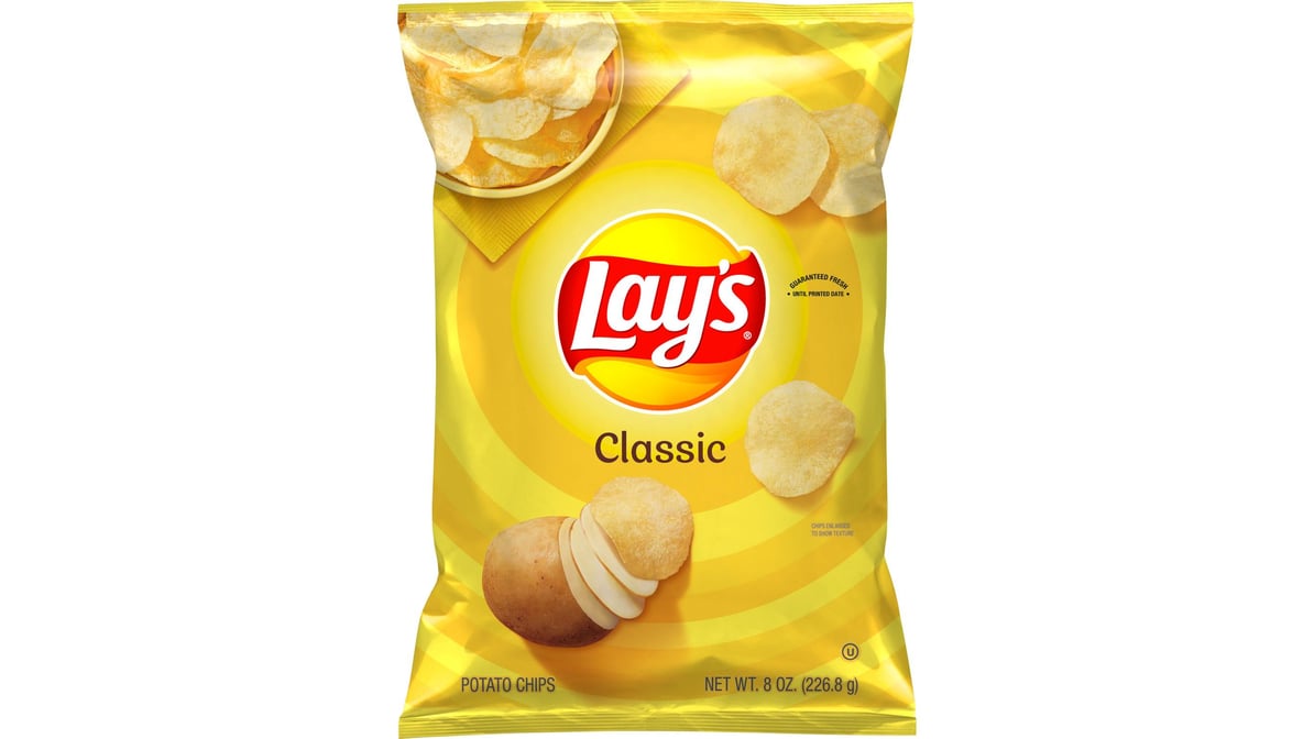 Lay's Classic Potato Chips (8 oz)