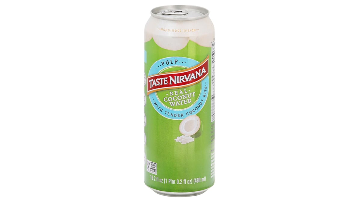 Taste Nirvana Coconut Water with Pulp (16.2 oz)