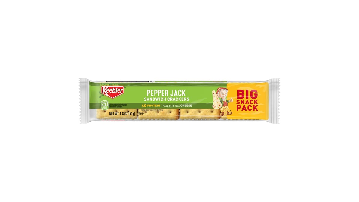 Kellogg's Pepper Jack Sandwich Crackers (1.8 oz)