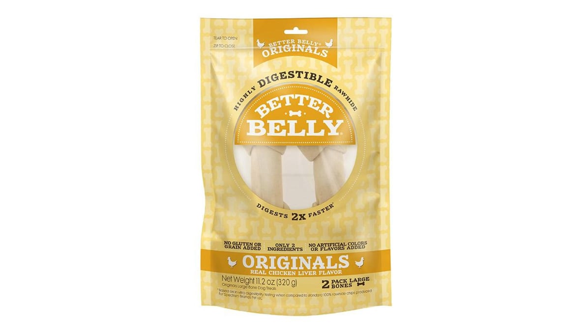 Better Belly Chicken Liver Large Rawhide (11.2 oz)