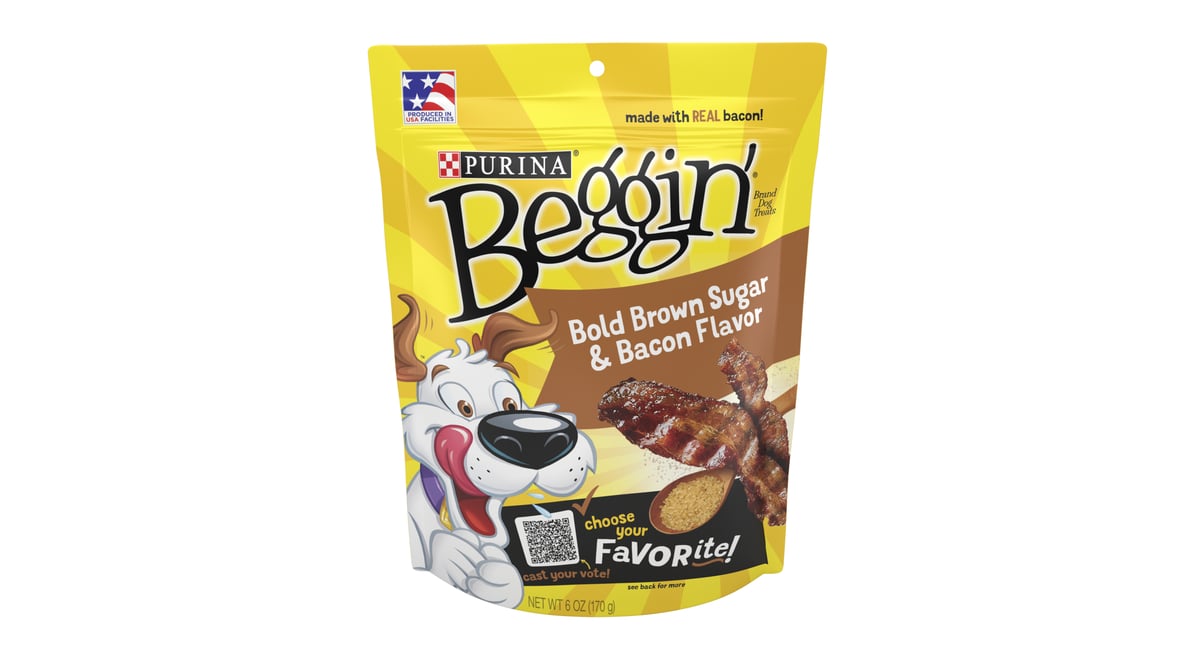 Purina Beggin' Strips Bold Brown Sugar & Bacon Dog Treats (6 oz)